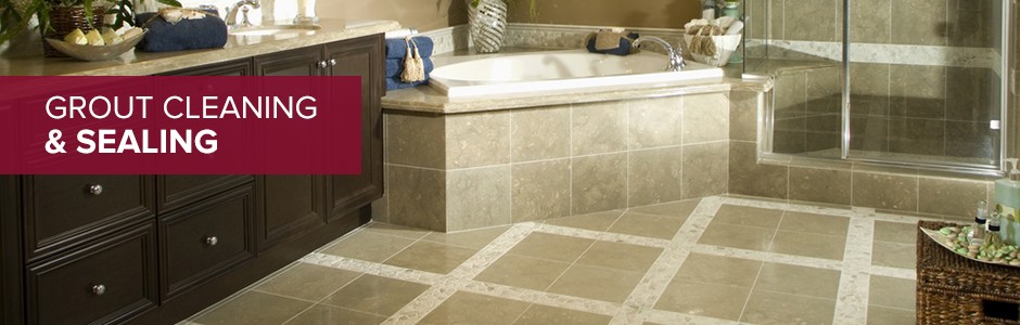 GROUT CLEANING & SEALING